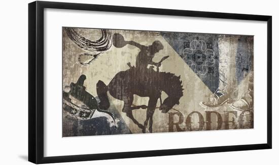 Saddle Up II-Tandi Venter-Framed Giclee Print