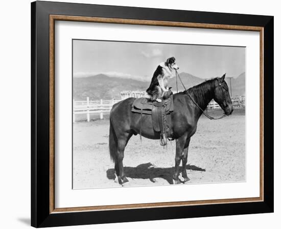 SADDLE UP-Everett Collection-Framed Photographic Print