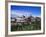 Saddledome and Skyline of Calgary, Alberta, Canada,-Hans Peter Merten-Framed Photographic Print