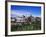 Saddledome and Skyline of Calgary, Alberta, Canada,-Hans Peter Merten-Framed Photographic Print