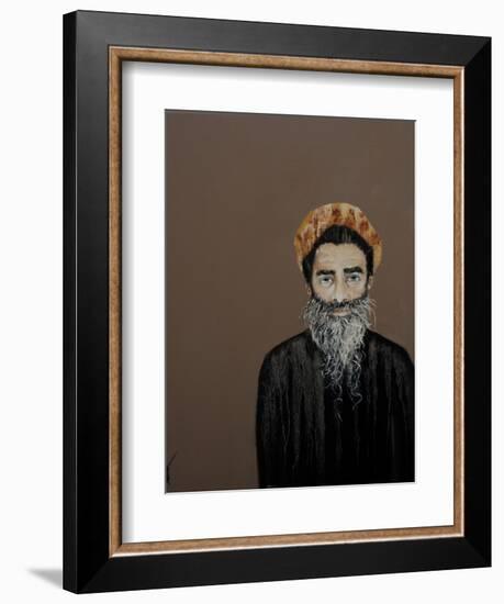 Sadhu - Hindu Holy Man, 2017-Susan Adams-Framed Giclee Print