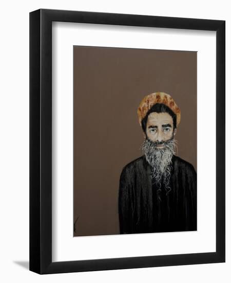 Sadhu - Hindu Holy Man, 2017-Susan Adams-Framed Giclee Print