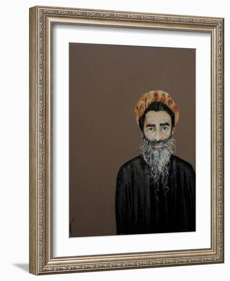 Sadhu - Hindu Holy Man, 2017-Susan Adams-Framed Giclee Print