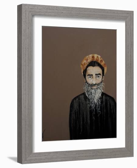 Sadhu - Hindu Holy Man, 2017-Susan Adams-Framed Giclee Print