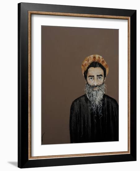 Sadhu - Hindu Holy Man, 2017-Susan Adams-Framed Giclee Print