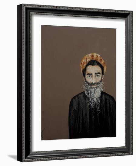Sadhu - Hindu Holy Man, 2017-Susan Adams-Framed Giclee Print