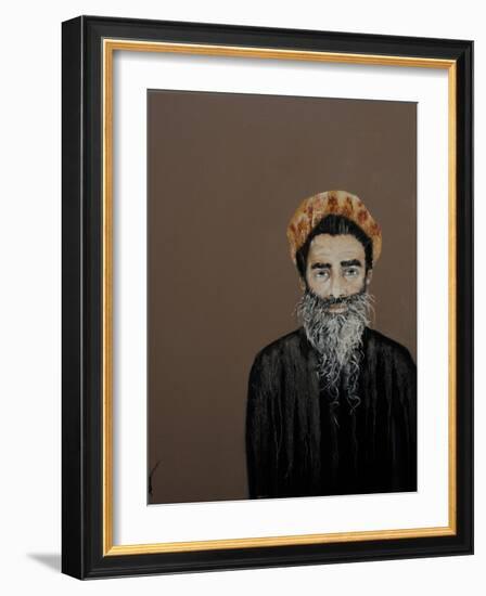 Sadhu - Hindu Holy Man, 2017-Susan Adams-Framed Giclee Print