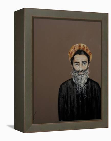 Sadhu - Hindu Holy Man, 2017-Susan Adams-Framed Premier Image Canvas