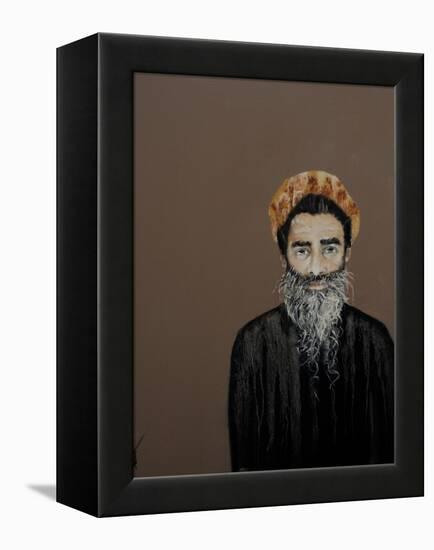 Sadhu - Hindu Holy Man, 2017-Susan Adams-Framed Premier Image Canvas