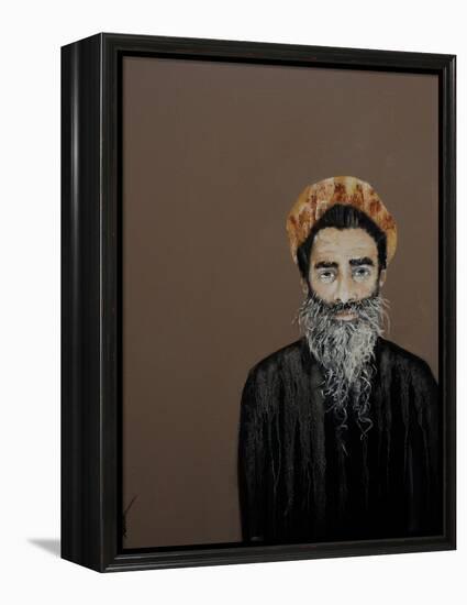 Sadhu - Hindu Holy Man, 2017-Susan Adams-Framed Premier Image Canvas