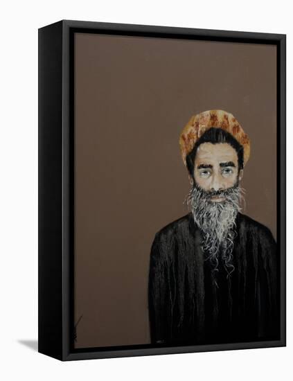 Sadhu - Hindu Holy Man, 2017-Susan Adams-Framed Premier Image Canvas