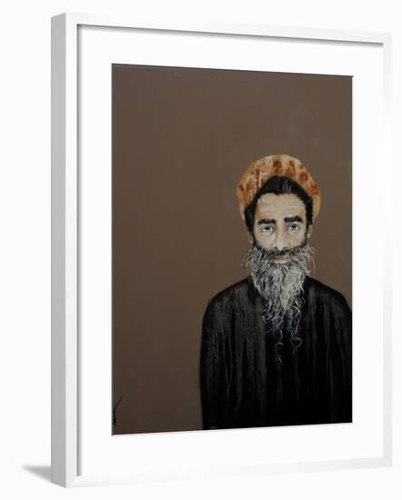 Sadhu - Hindu Holy Man, 2017-Susan Adams-Framed Giclee Print