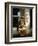 Sadhu Sitting Outside an Internet Cafe, Varanasi, Uttar Pradesh State, India-James Gritz-Framed Photographic Print