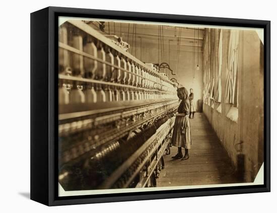 Sadie Pfeifer-Lewis Wickes Hine-Framed Premier Image Canvas