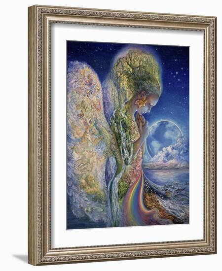 Sadness Of Gaia-Josephine Wall-Framed Giclee Print