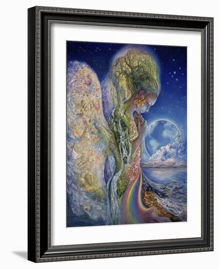 Sadness Of Gaia-Josephine Wall-Framed Giclee Print