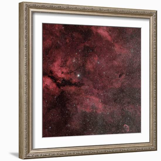 Sadr Region with the Crescent Nebula-Stocktrek Images-Framed Photographic Print