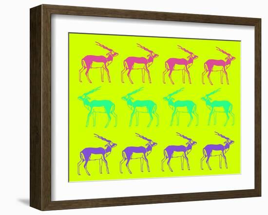 Safari 12-NaxArt-Framed Art Print