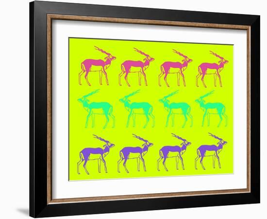 Safari 12-NaxArt-Framed Art Print