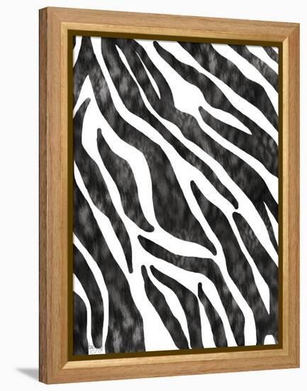 Safari Adventure Jungle Zebra Hide-Bee Sturgis-Framed Stretched Canvas