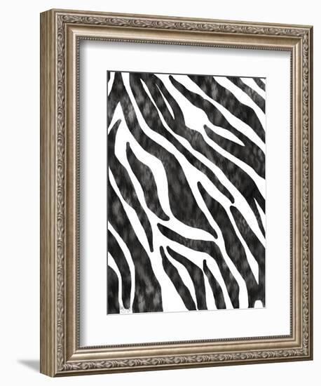 Safari Adventure Jungle Zebra Hide-Bee Sturgis-Framed Art Print