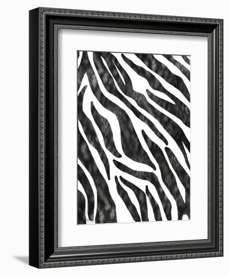 Safari Adventure Jungle Zebra Hide-Bee Sturgis-Framed Art Print