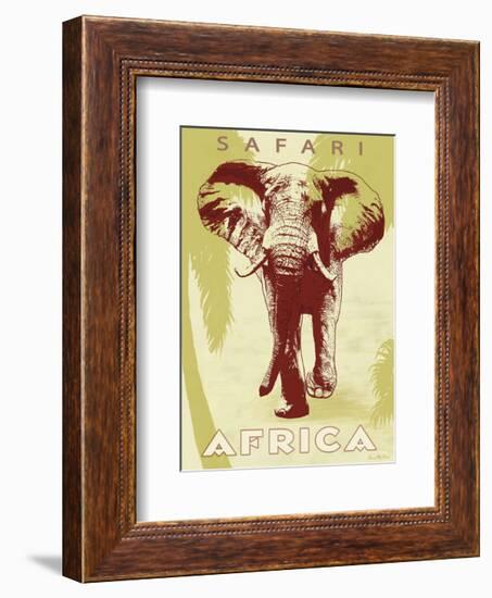 Safari Africa-Kem Mcnair-Framed Art Print