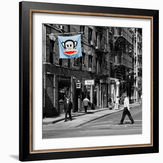 Safari CityPop Collection - Animal Kingdom in Manhattan II-Philippe Hugonnard-Framed Photographic Print