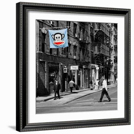 Safari CityPop Collection - Animal Kingdom in Manhattan II-Philippe Hugonnard-Framed Photographic Print