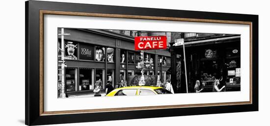 Safari CityPop Collection - Cafe in Soho-Philippe Hugonnard-Framed Photographic Print