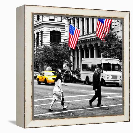 Safari CityPop Collection - Crossroad at Manhattan III-Philippe Hugonnard-Framed Premier Image Canvas