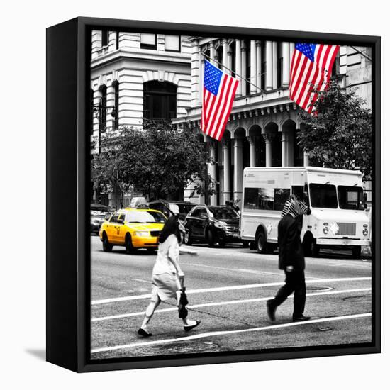 Safari CityPop Collection - Crossroad at Manhattan III-Philippe Hugonnard-Framed Premier Image Canvas