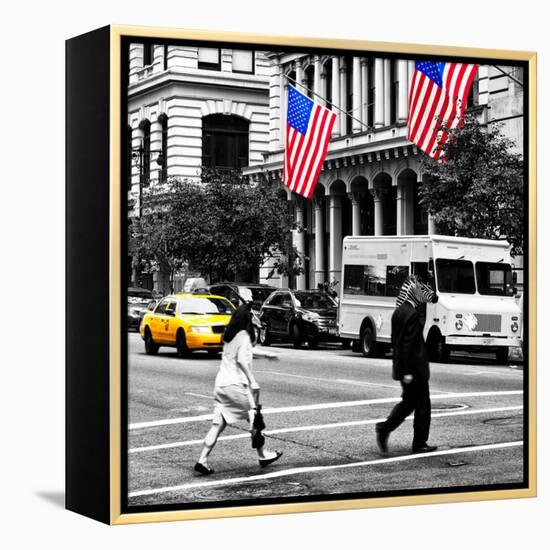 Safari CityPop Collection - Crossroad at Manhattan III-Philippe Hugonnard-Framed Premier Image Canvas