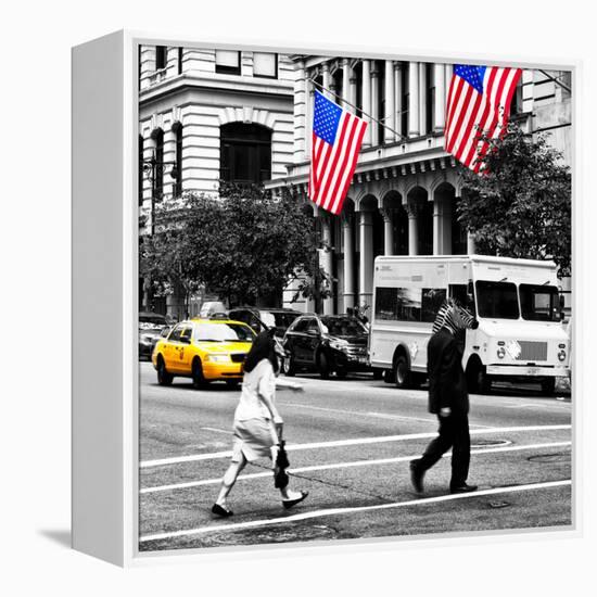 Safari CityPop Collection - Crossroad at Manhattan III-Philippe Hugonnard-Framed Premier Image Canvas