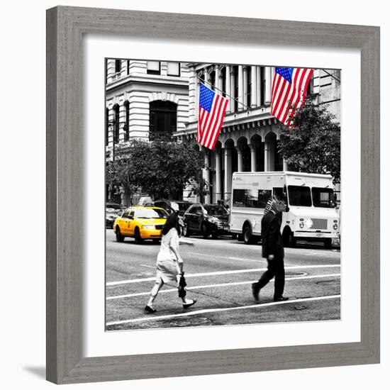 Safari CityPop Collection - Crossroad at Manhattan III-Philippe Hugonnard-Framed Photographic Print