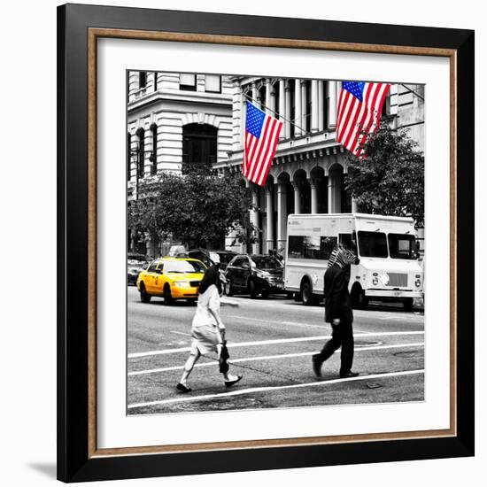 Safari CityPop Collection - Crossroad at Manhattan III-Philippe Hugonnard-Framed Photographic Print