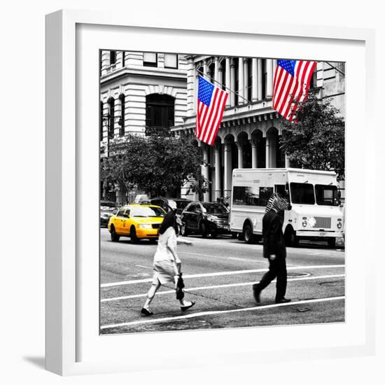 Safari CityPop Collection - Crossroad at Manhattan III-Philippe Hugonnard-Framed Photographic Print