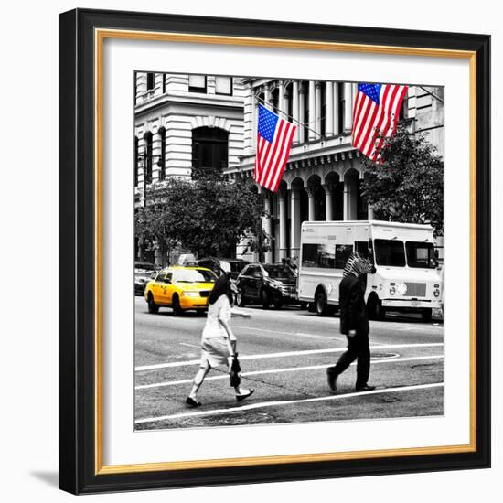 Safari CityPop Collection - Crossroad at Manhattan III-Philippe Hugonnard-Framed Photographic Print