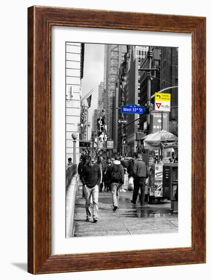 Safari CityPop Collection - Manhattan West 33rd Street II-Philippe Hugonnard-Framed Photographic Print