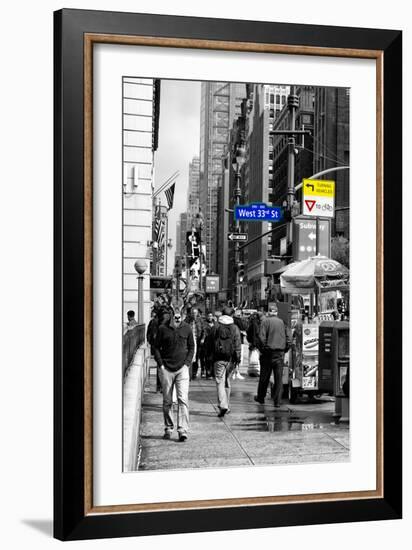 Safari CityPop Collection - Manhattan West 33rd Street II-Philippe Hugonnard-Framed Photographic Print