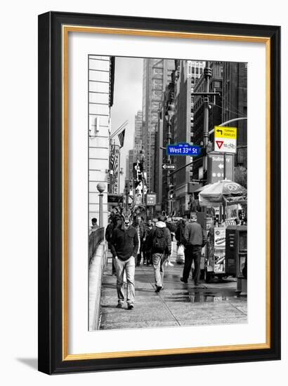 Safari CityPop Collection - Manhattan West 33rd Street II-Philippe Hugonnard-Framed Photographic Print