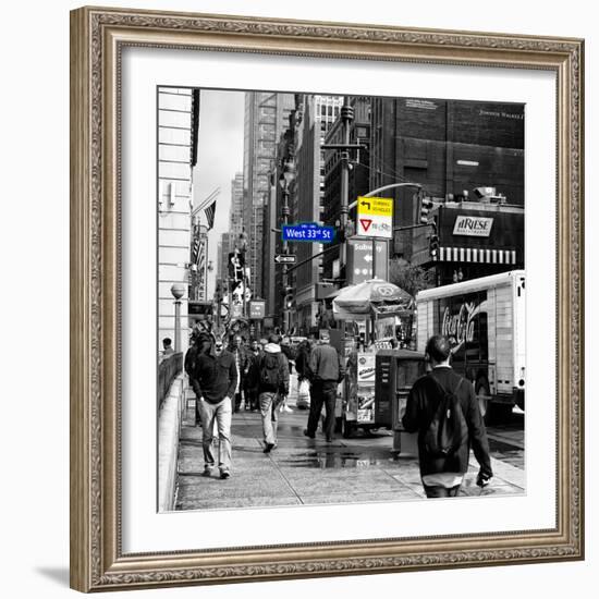 Safari CityPop Collection - Manhattan West 33rd Street III-Philippe Hugonnard-Framed Photographic Print