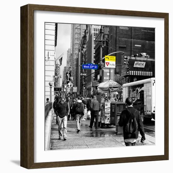 Safari CityPop Collection - Manhattan West 33rd Street III-Philippe Hugonnard-Framed Photographic Print