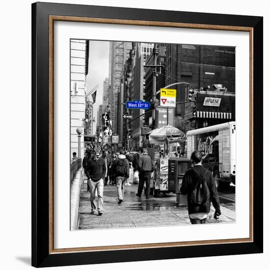 Safari CityPop Collection - Manhattan West 33rd Street III-Philippe Hugonnard-Framed Photographic Print