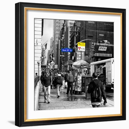 Safari CityPop Collection - Manhattan West 33rd Street III-Philippe Hugonnard-Framed Photographic Print