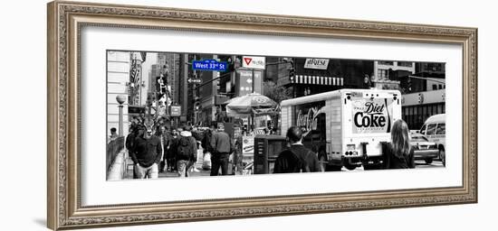 Safari CityPop Collection - Manhattan West 33rd Street IV-Philippe Hugonnard-Framed Photographic Print