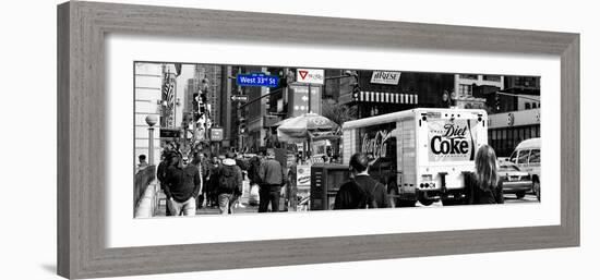 Safari CityPop Collection - Manhattan West 33rd Street IV-Philippe Hugonnard-Framed Photographic Print