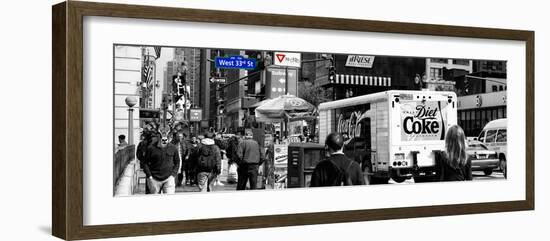 Safari CityPop Collection - Manhattan West 33rd Street IV-Philippe Hugonnard-Framed Photographic Print