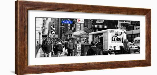Safari CityPop Collection - Manhattan West 33rd Street IV-Philippe Hugonnard-Framed Photographic Print