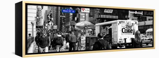 Safari CityPop Collection - Manhattan West 33rd Street IV-Philippe Hugonnard-Framed Premier Image Canvas